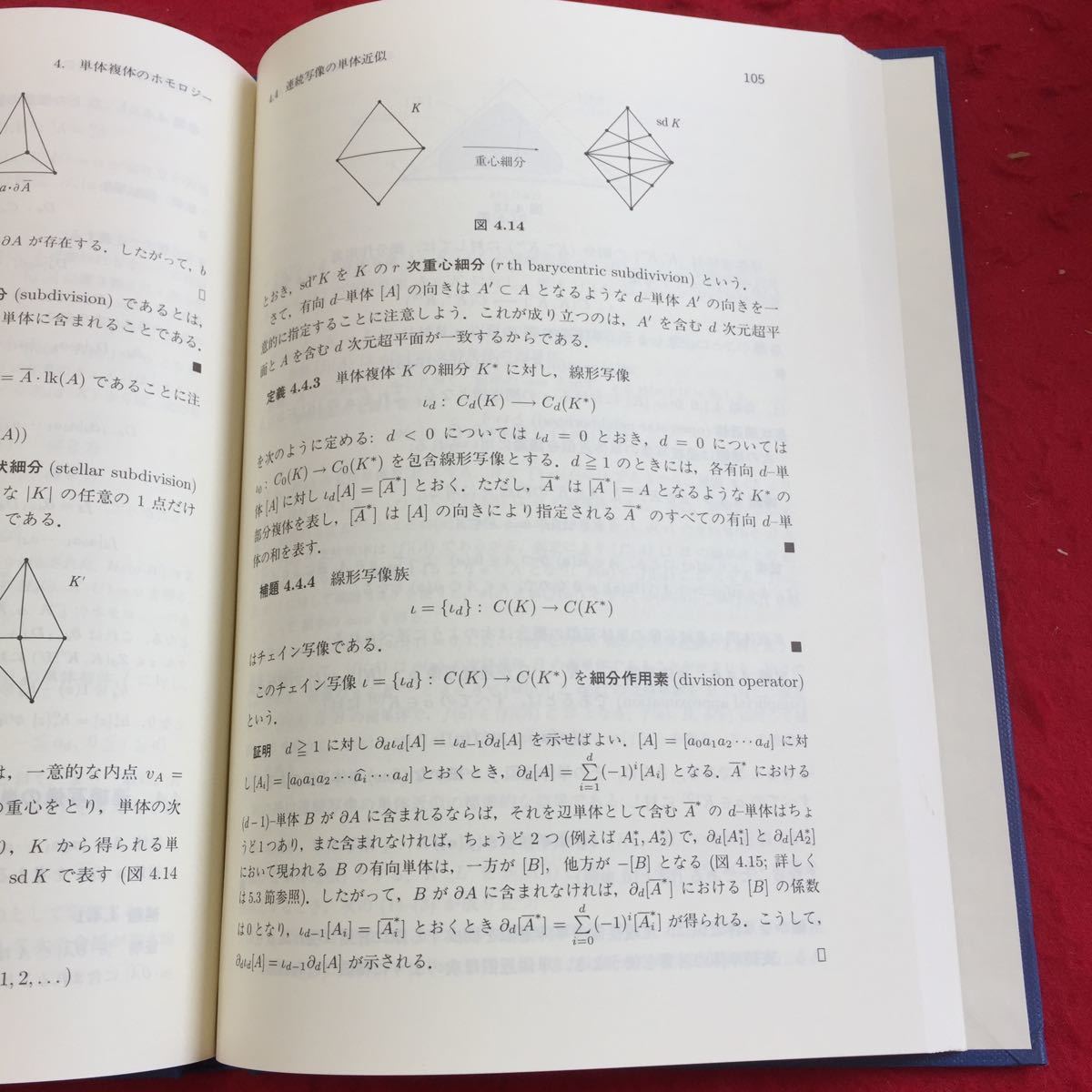 e1-015 線形代数からホモロジーへ 河内明夫著 2000年4月初版発行 株式
