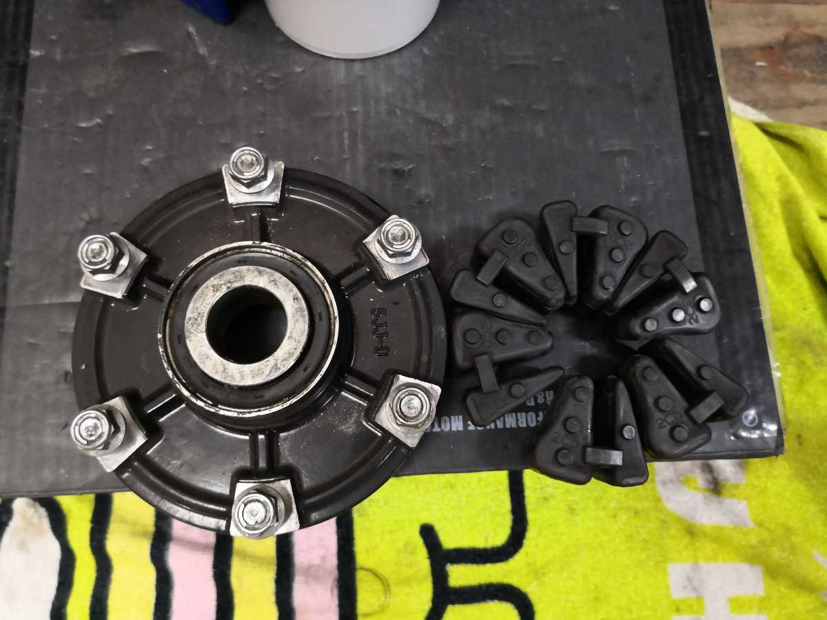 XJR400 フロントホイール 4HM S ディスクローター付き XJR400 純正