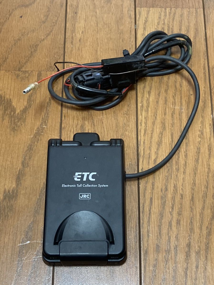 JRM-12 バイク用ETC 動作OK! セットアップ済! ETC車載器 一体型 二輪用
