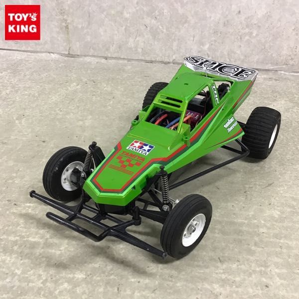1円~ ジャンク ラジコンカー シャーシ、モーター、フタバR203FG