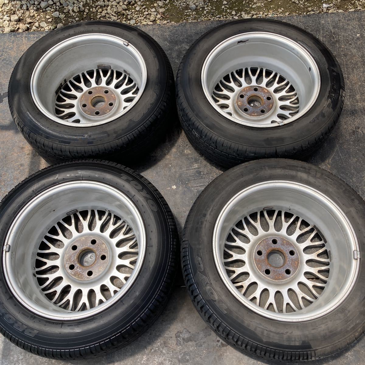 明日処分決定！希少！トヨタ純正 BBS RG099 16×7J+50 PCD114.3×5穴 215 