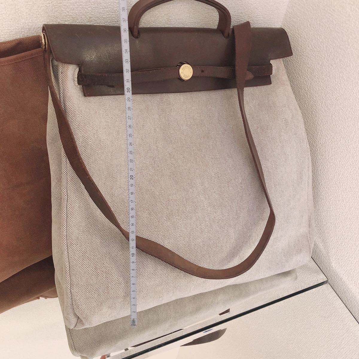 極美品 エルメス HERMES エールバッグ ショルダーバッグ エールライン 