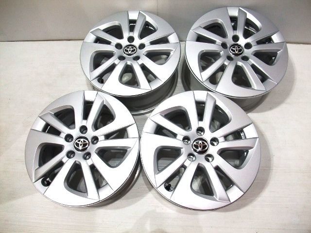 新品，100%新品 119 ホイール トヨタ純正 プリウス50系 15&times;6.5j 100 +40 5h 4本 セット キャップ付(純正品)｜売買されたオークション情報、yahooの商品情報をアーカイブ公開 - オークファン 5穴