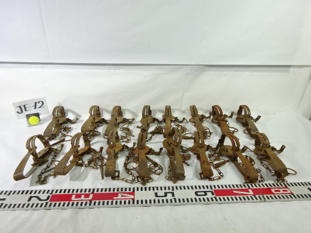 JE-12/DELUXE? TRAP アニマルトラップ 16点まとめて 怪獣駆除 小動物捕獲機 農園芸用品 ねずみ たぬき イタチ等捕獲