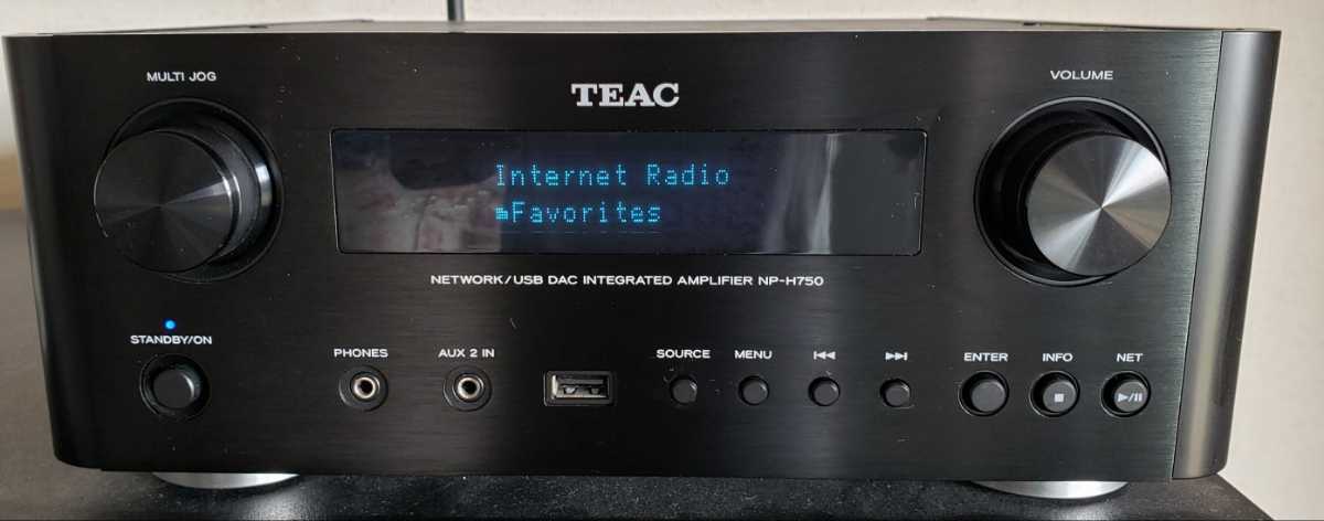 TEAC NP-H750 ネットワーク プリメインアンプ Used TEAC NP-H750