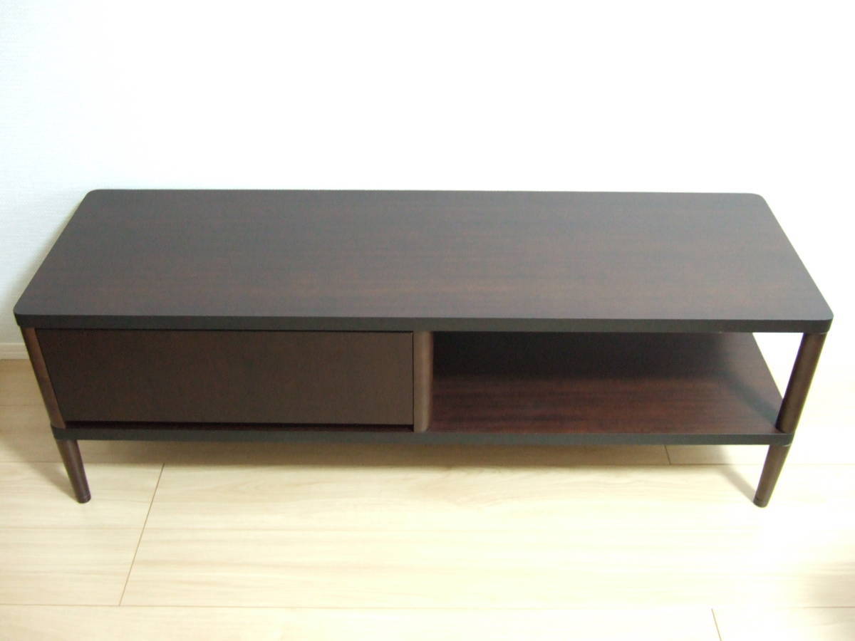 【無料お届けエリア限定】カリモク60 TVボード W120 モカブラウン カリモク60 | テレビボード モカブラウン TVボード ローボード テレビ