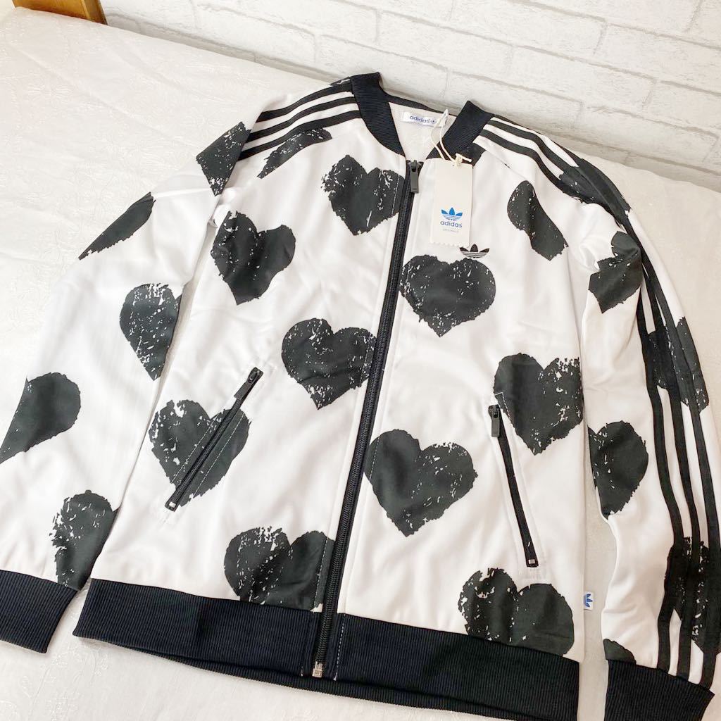 新品未使用タグ付！adidas Originals アディダス ハート柄 ジャージ