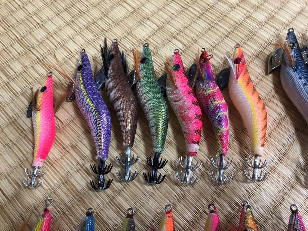 【中古】エギセット 35本 エギング 2.0号 2.5号 3.0号 3.5号 4.0 【中古】エギセット 35本 エギング 2.0号 2.5号 3.0号 3.5号 4.0
