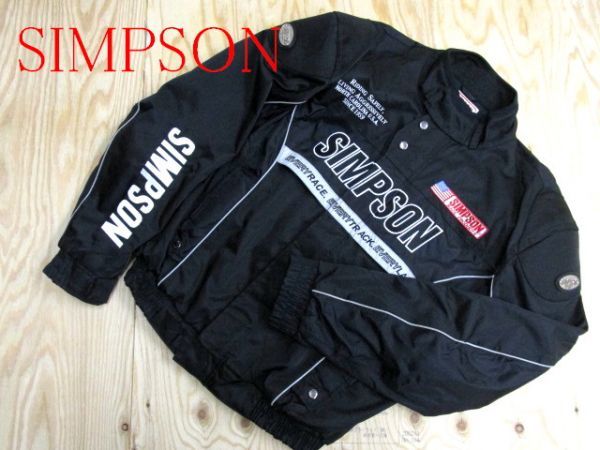 シンプソン SIMPSON ジャケット Yahoo!オークション バイクウェア 