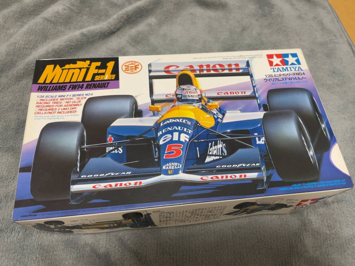 FW14 ルノー タミヤ ウィリアムズ Mini F-1 TAMIYA 1⁄28 ミニF1 希少ミニ四