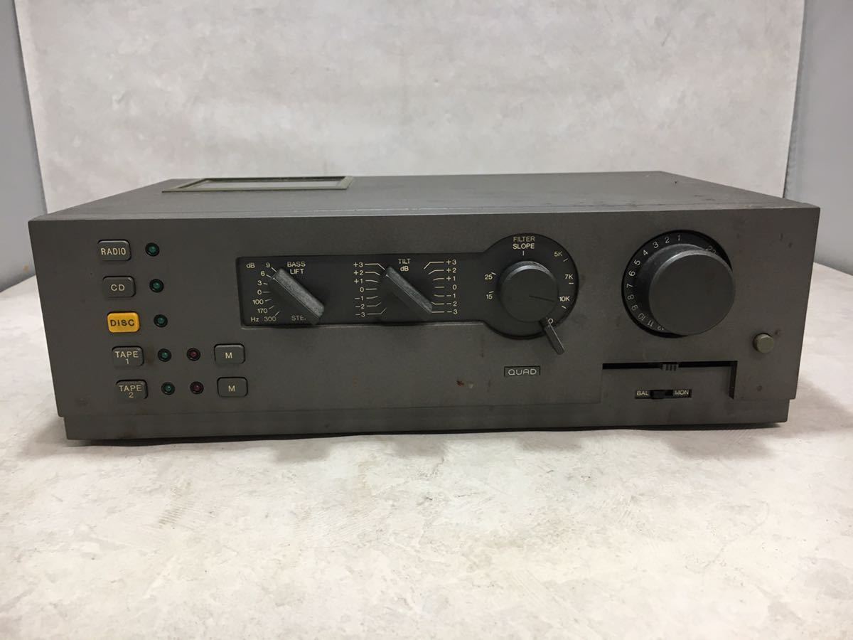 QUAD クォード コントロールアンプ プリアンプ QUAD44 0 動作品 アンプ 