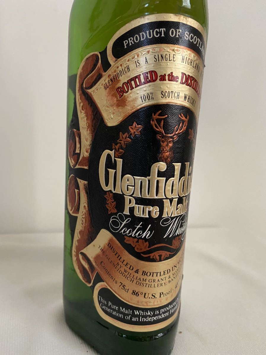【未開栓箱無し】 Glenfiddich 8年 ピュアモルトウイスキー750ml グレンフィディック ピュアモルト 750ml 未開栓 同梱可 1円スタート