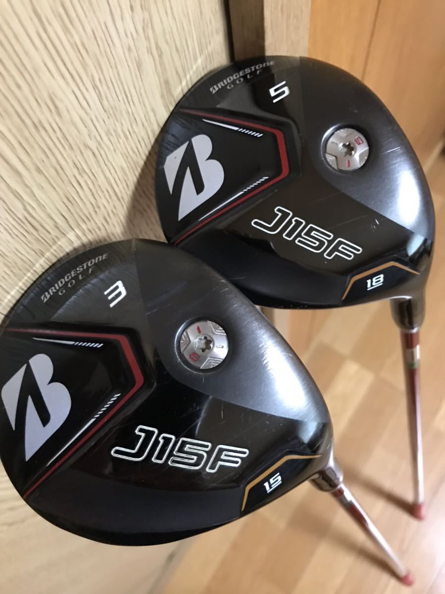 BRIDGESTONE GOLF J15F 3W 5W セット BRIDGESTONE J15F フェアウェイウッド 3W+5Wセット売り ブリヂストン