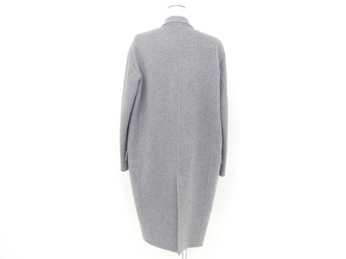 CELINE エッグクロンビーコート 34 グレー カシミヤ#フィービー 