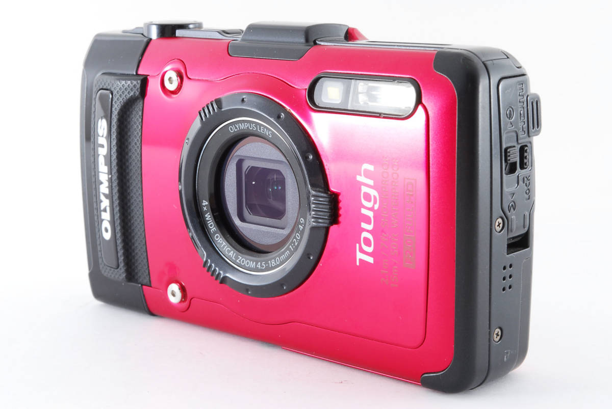 カメラ 【美品】OLYMPUS STYLUS TG-2 レッド