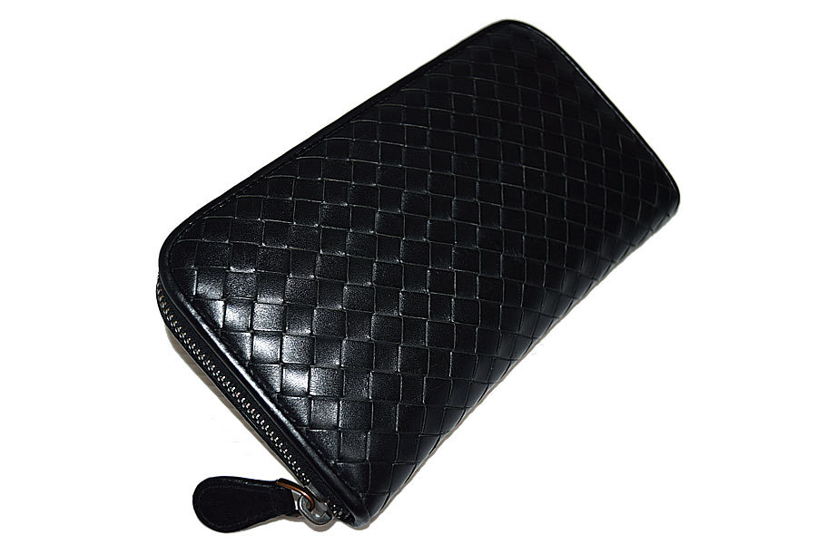 ☆美品☆BOTTEGA ボッテガ ヴェネタ オール レザー イントレチャート