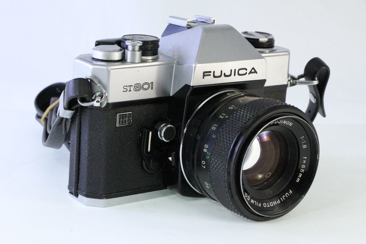フジカ FUJICA フィルムカメラ ST801 一眼レフ LED EBC FUJINON 1:1.8