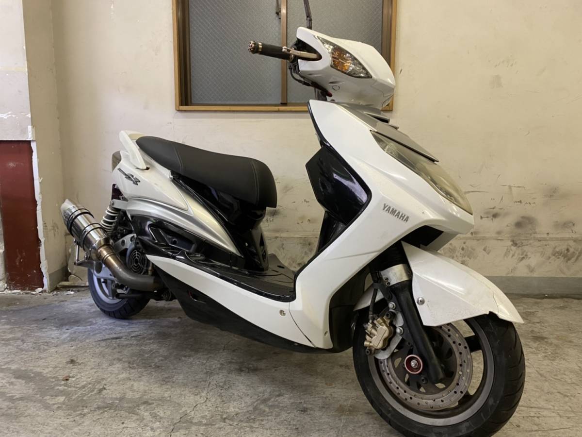 数量限定，豊富な YAMAHA シグナスX2型（台湾） ロンホイカスタム 