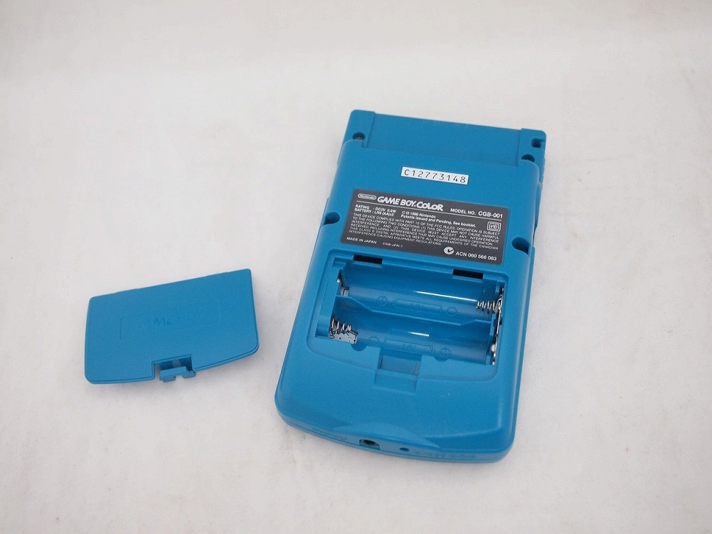 ニンテンドー Nintendo ゲームボーイカラー ブルー CGB-S-BA(本体)｜売買されたオークション情報、yahooの商品情報をアーカイブ公開 - オークファン