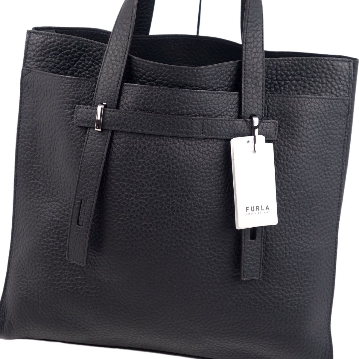 未使用 フルラ FURLA ジョーヴェ GIOVE オールレザー トートバッグ 