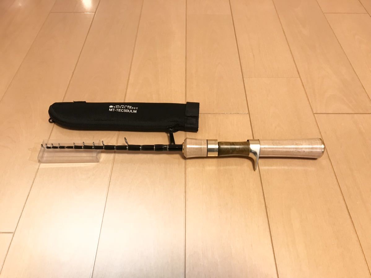 スミス マジカルトラウト MT-TEC50 ULM 美品 渓流ベイト パックロッド