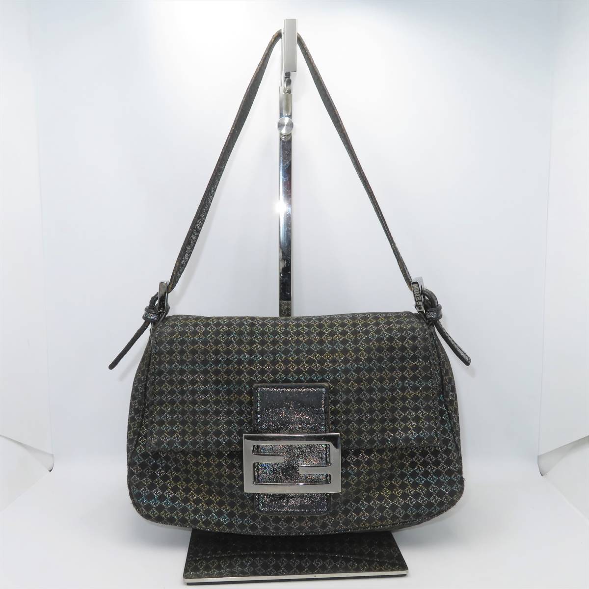 フェンディ ハンドバッグ ラメ FENDI ラメグリッター ワンショルダー