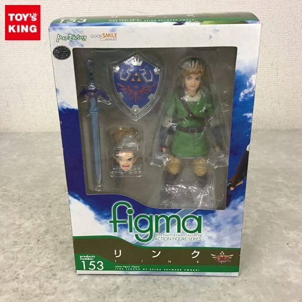 1円～ 未開封 figma ゼルダの伝説 スカイウォードソード 153 リンク