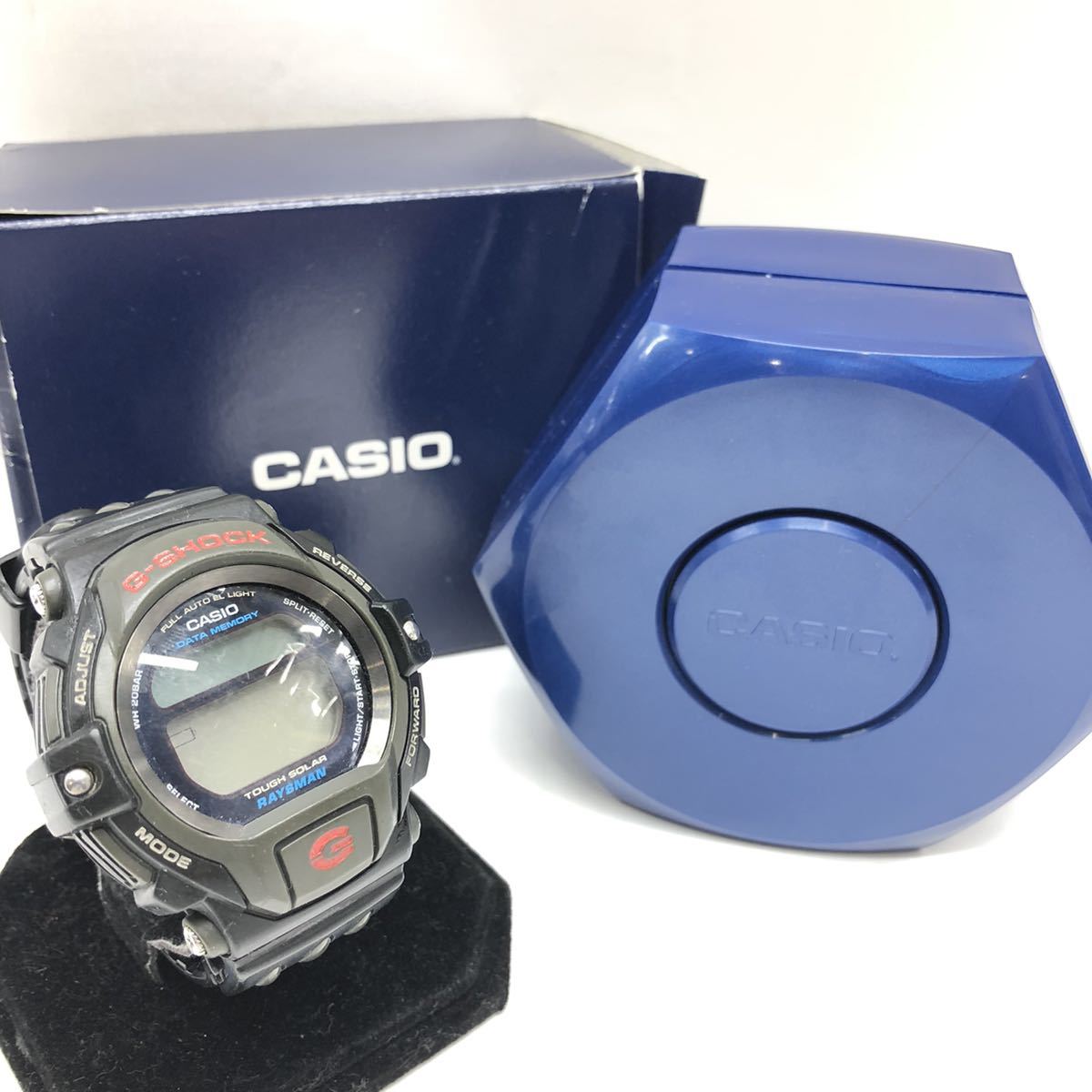 ■【1円スタート♪】CASIO カシオ★G-SHOCK Gショック★DW-9300★RAYSMAN レイズマン★タフソーラー★デジタル★メンズ腕時計★ラバー★CE0
