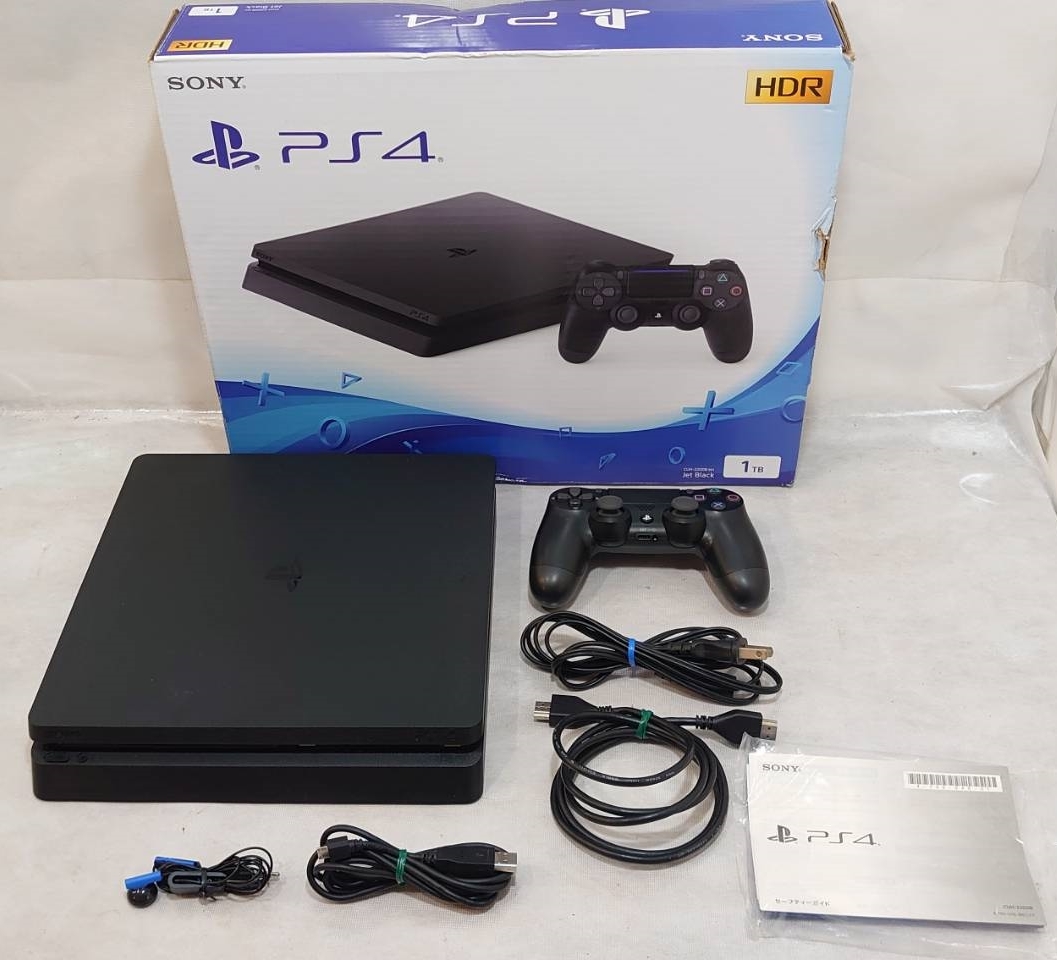 PlayStation4 CUH-2200B ジェット・ブラック 1TB 【公式通販】