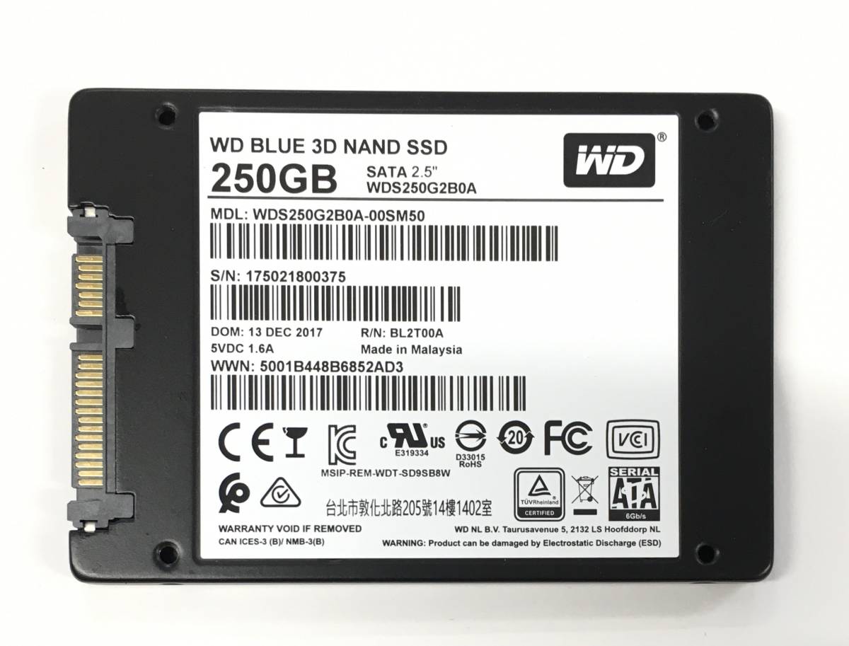 低価，人気 K372141 WD 2.5インチ 250GB SSD 1点(128GB～)｜売買されたオークション情報、yahooの商品情報をアーカイブ公開 - オークファン 128GB～