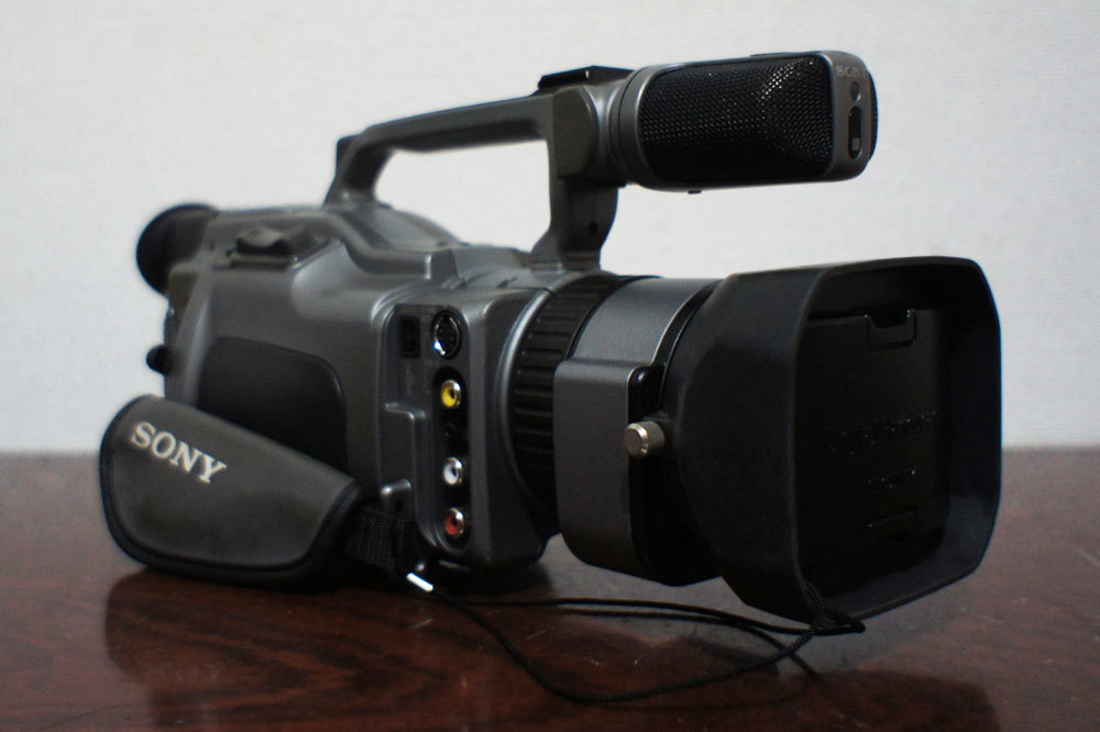 1円～Sony【 DCR-VX1000 】miniDV セミフィッシュアイとワイコンおまけ