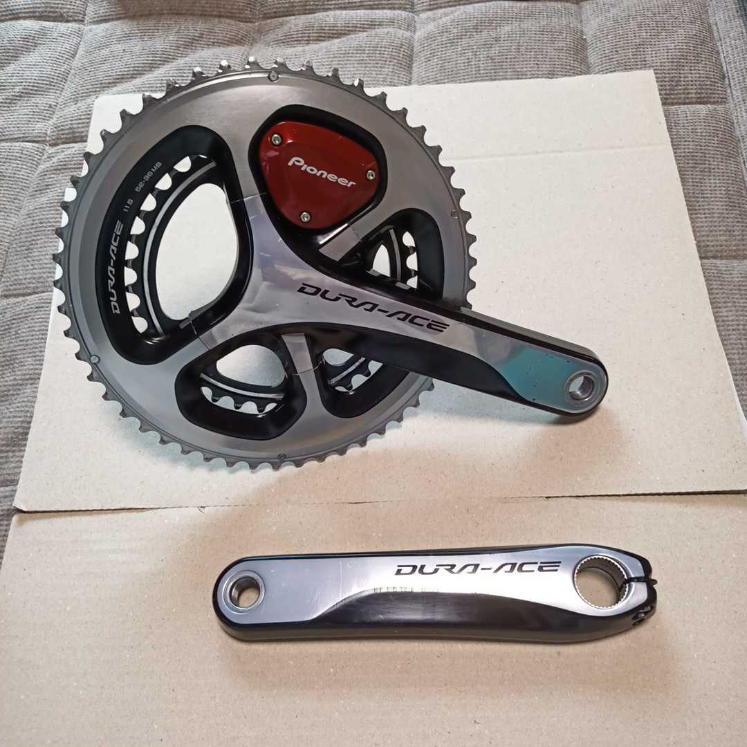 SHIMANO FC-9000 11s 52-36 パイオニアセンサー付き HD174 シマノ