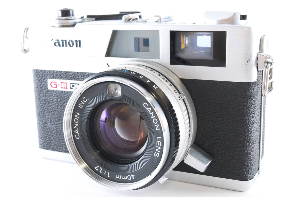 Canon／Canonet QL17／キャノン ☆実用美品☆キャノン CANON CANONET QL17 G-III ☆動作OK☆#10582