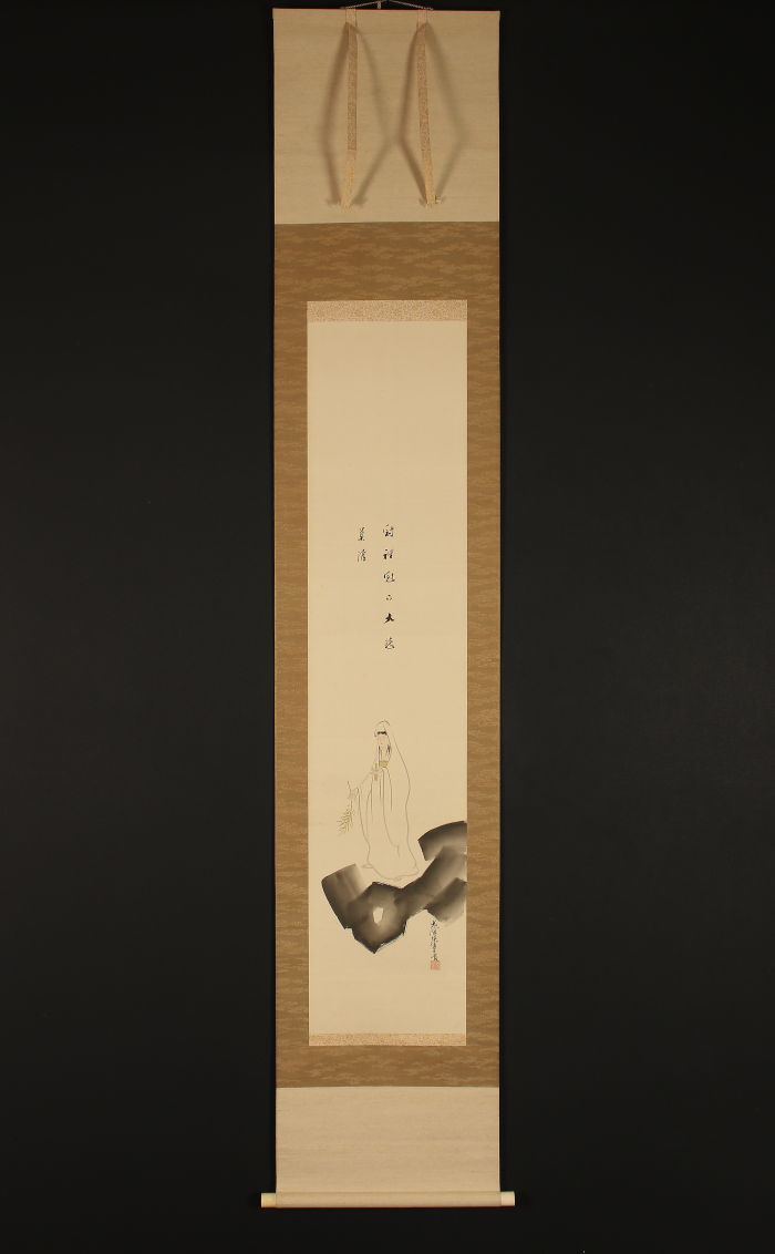 白隠慧鶴 楊柳観音図｜古美術・掛け軸の販売・買取・鑑定-松本松栄堂