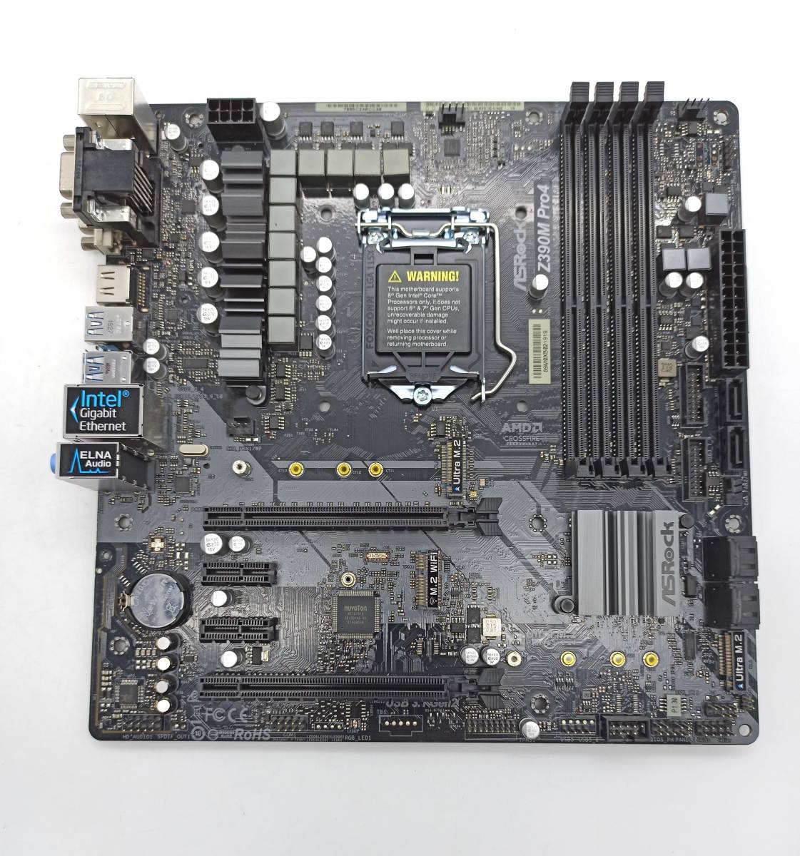 ASRock Pro4 Z390M Z390 0 Motherboard LGA Micro Intel PRO4