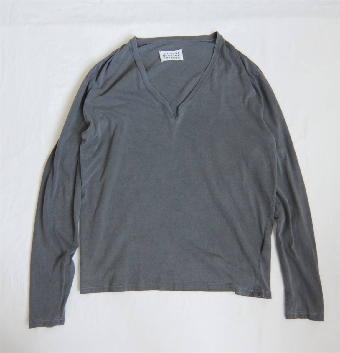 Maison Martin Margiela カットソー ここのえ グレー アースカラー 