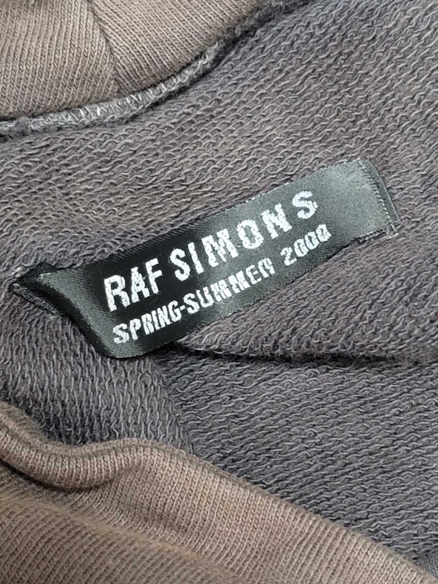 2000ss raf simons SUMMA CUM LAUDE OVERSIZED HIGHNECK SWEATSHIRT 