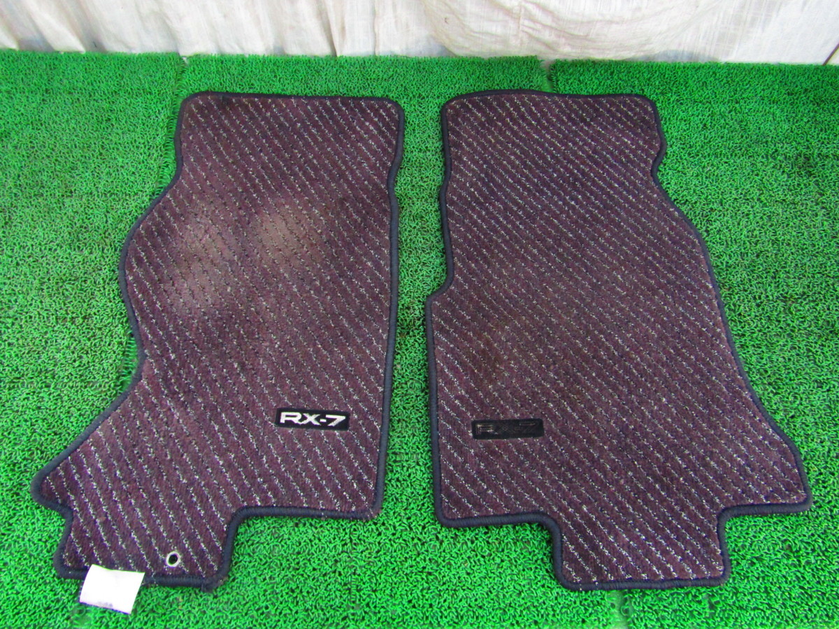フロアマット RX-7 FD3S 純正 RX7 3枚 マツダ純正 棚2F4 マツダ Yahoo