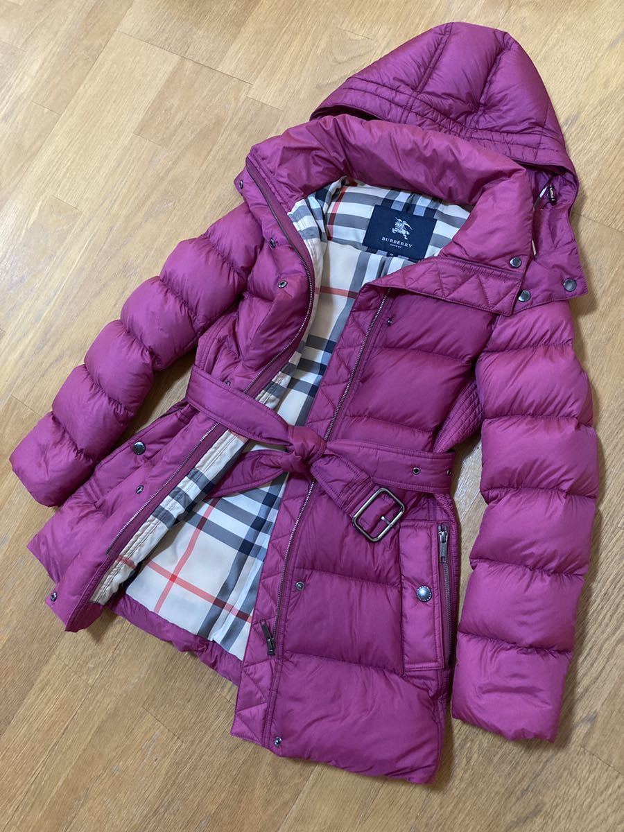 BURBERRY BLUE LABEL バーバリーブルーレーベル ダウンコート サイズ40