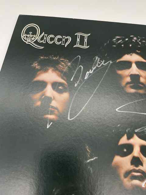 クイーン 直筆サイン入り LPレコード Queen ブライアン・メイ ロジャー