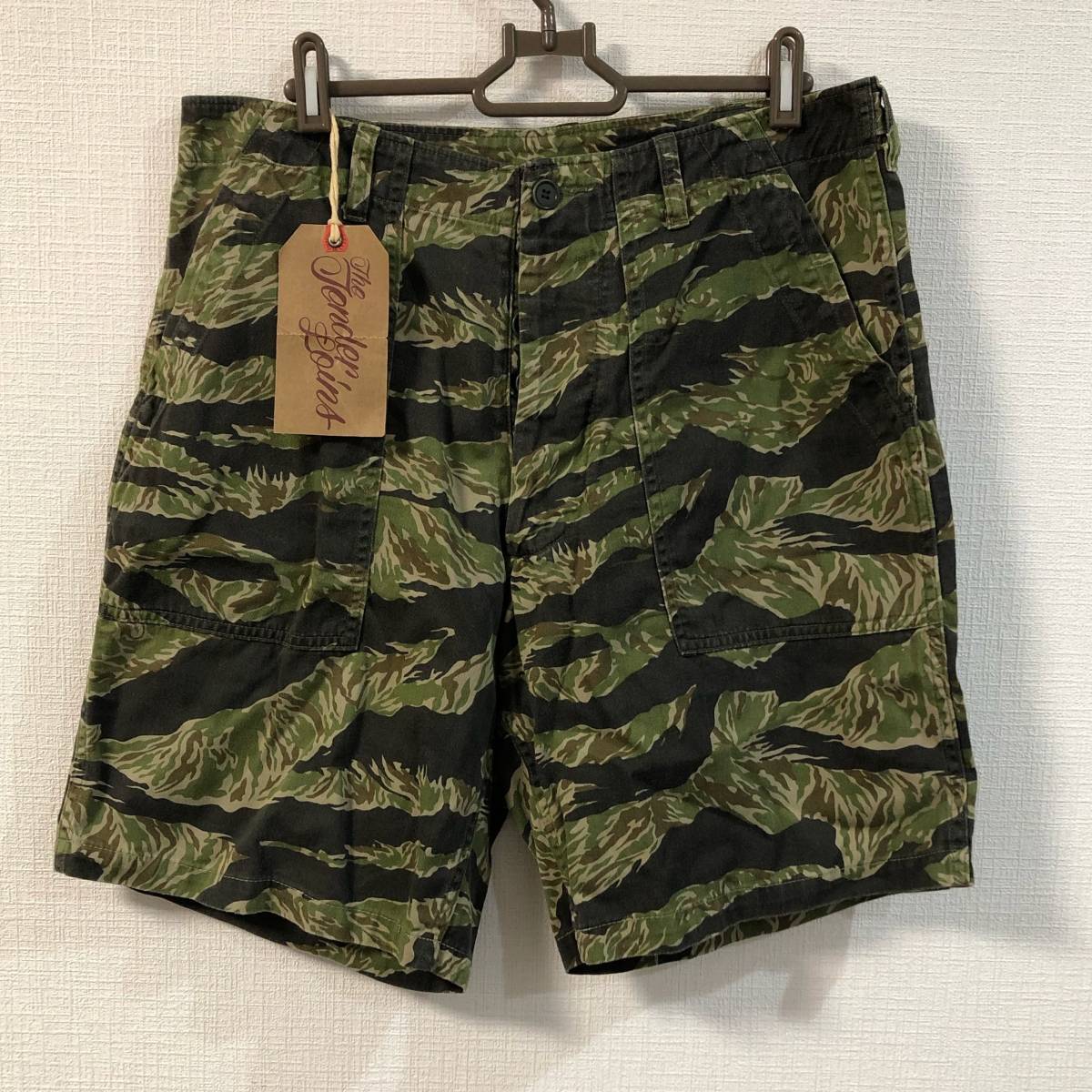 タグ付き TENDERLOIN テンダーロイン T-BAMBOO SHORTS カモ サイズS