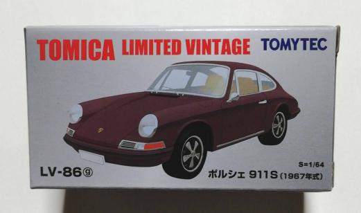 数量限定，大人気 トミカ リミテッド ヴィンテージ LV-86g ポルシェ 911S マルーン 1967年式 品(トミカリミテッド)｜売買されたオークション情報、yahooの商品情報をアーカイブ公開 - オークファン トミカリミテッド