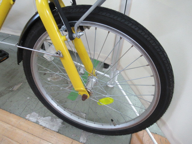 JKN2678/自転車/子供用/キッズ/カゴ付/鍵付/イエロー/コーダーブルーム
