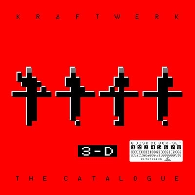 ☆送料無料☆ 新品未開封 ☆ 8CD BOX仕様 ☆ KRAFTWERK / 3-D THE CATALOGUE ☆ クラフトワーク ☆2017年 オリジナルアルバム再現ライヴ