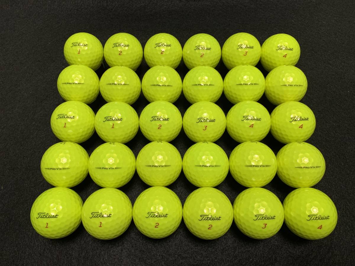 優良品！ランク ①ロストボール Titleist PROV1x タイトリストPROV1x 