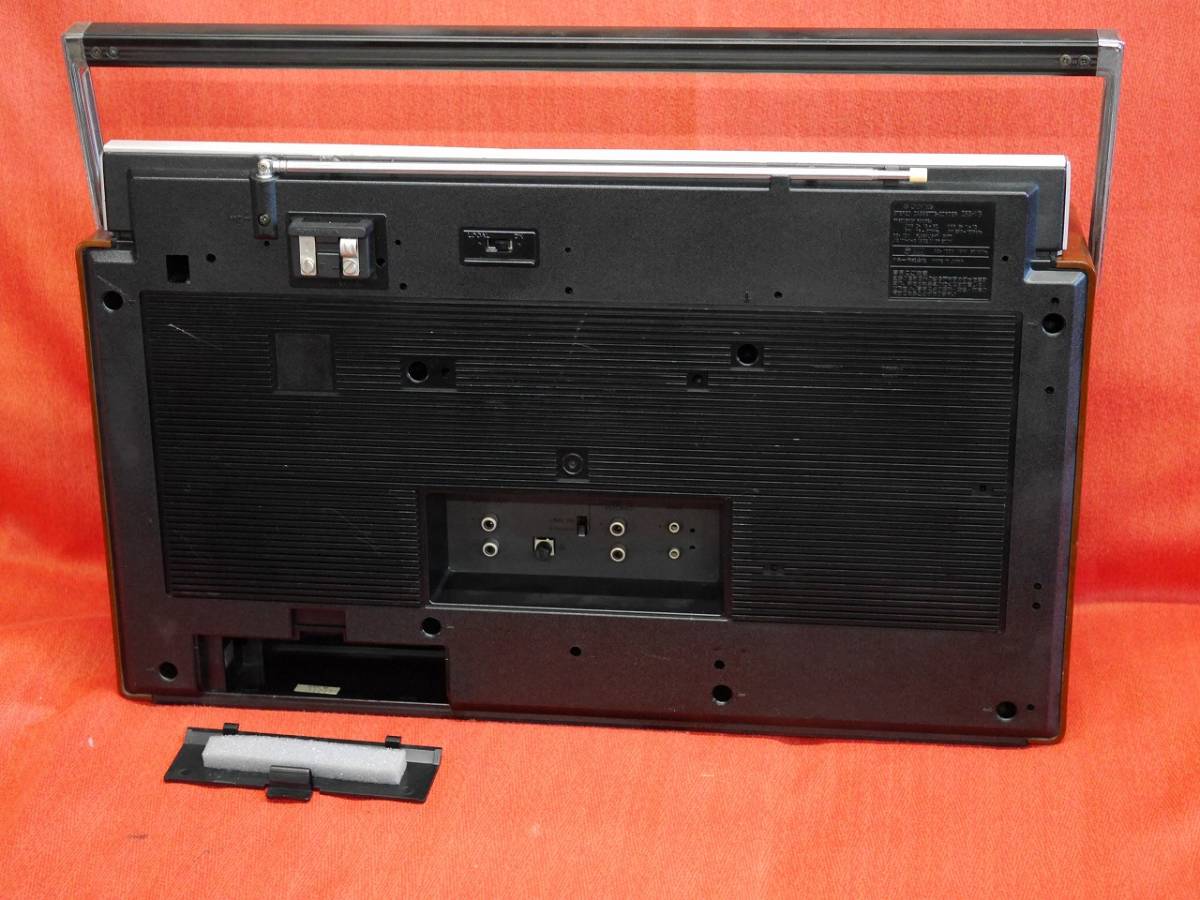 昭和レトロ SONY CFS-V8 AMS付 Boombox 3way speaker FM/AM ステレオ 高級 アンティーク ラジオカセットレコーダー【動作確認済み商品】_4