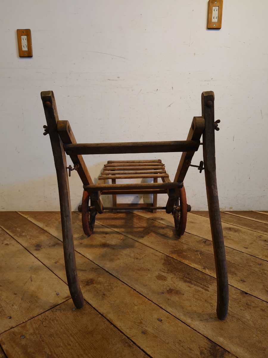 木製 台車 Brocante de La Cocotte （フランスアンティーク・ドライ