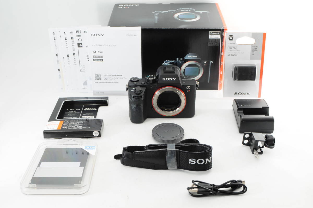 ☆新品級☆ SONY ソニー α7R Ⅱ ボディ ILCE-7RM2 元箱・付属品満載