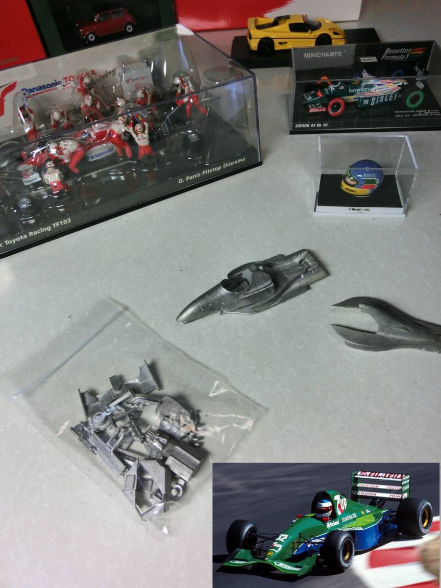 TF102 ○ミニチャンプス○トヨタ ピットストップジオラマ○1⁄43 Toyota