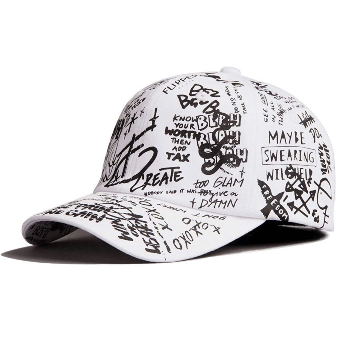 1円スタート ハイブランド グラフィティー キャップ 帽子 白フリーサイズ男女兼用 韓国 Kpop Bts グッチ バレンシアガ ルイヴィトン 野球帽 売買されたオークション情報 Yahooの商品情報をアーカイブ公開 オークファン Aucfan Com